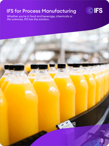 Brochure IFS Applications for Process Manufacturing