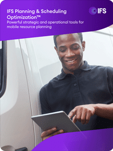 IFS Planning and Scheduling Optimizationo 1 1