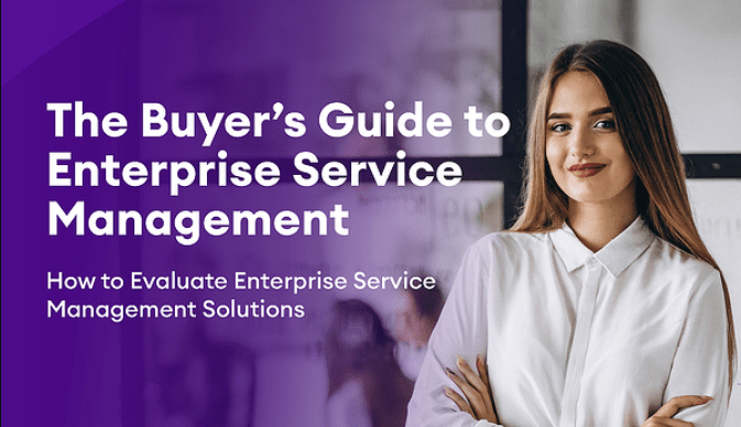 Enterprise Service Management Buyer's Guide Hero